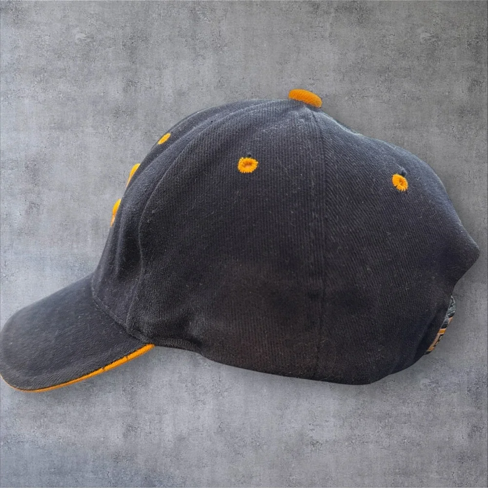 Steve & Barry's West Virginia Mountaineers Hat‎ OSFA Navy Blue Embroidered